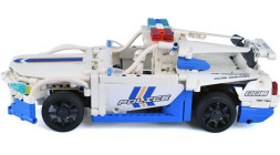 Конструктор Double E Cada Technics, полицейская машина, 430 деталей, пульт управления - C51006W