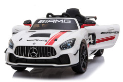 Детский электромобиль Hollicy Mercedes GT4 AMG White 12V - SX1918S-WHITE