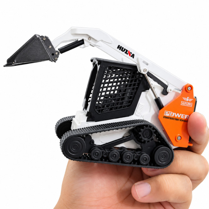 Металлический погрузчик с ковшом HUI NA TOYS масштаб 1:50 - HN1705