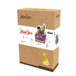 Деревянный 3D конструктор - музыкальная шкатулка Robotime "Summer’s Day" - AM303