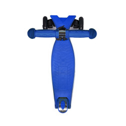 Самокат Maxiscoo Junior Трехколесный Детский со Светящимися Колесами, Темно-синий - MSC-J091803