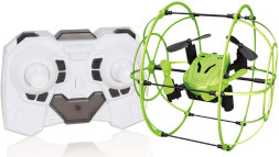 Радиоуправляемый квадрокоптер с защитной сеткой Green SkyWalker - HM1336-GREEN