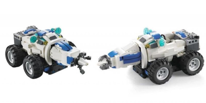 Конструктор радиоуправляемый CADA deTech DADA Роберт (28 см, один двигатель, 606 деталей) - C51028W