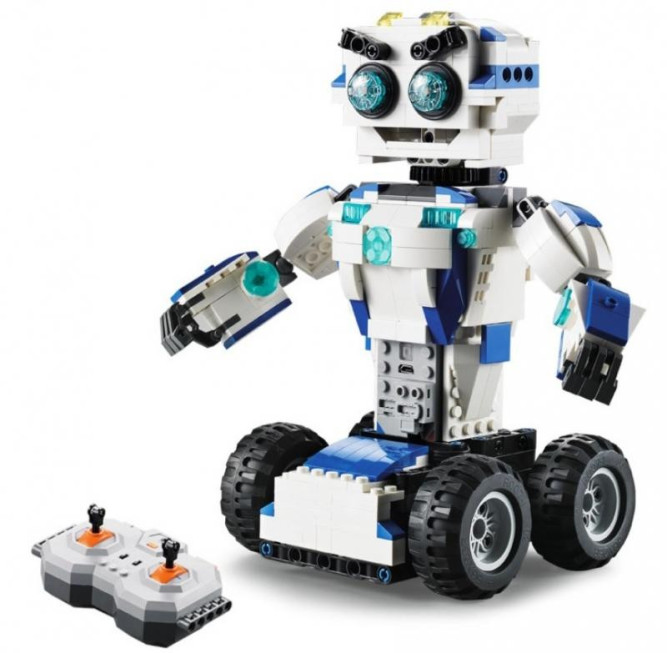 Конструктор радиоуправляемый CADA deTech DADA Роберт (28 см, один двигатель, 606 деталей) - C51028W