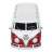 Радиоуправляемый минивэн WPL D-52MINI Volkswagen T1 красный 1:16 - WPLD-52MINI-RED