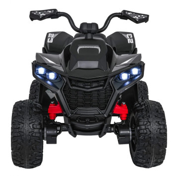 Детский электромобиль квадроцикл Outlander (черный, 24V, 4WD, пульт, EVA) - XMX652-24V-4WD-BLACK