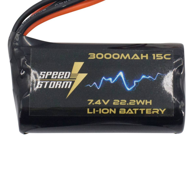 Аккумулятор Speed Storm Li-ion 18650 7.4V 3000 mAh разъем Tamiya - SS-2S3000-TAMIYA