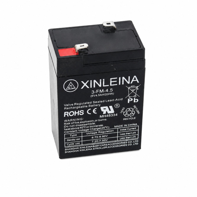 Аккумулятор XINLEINA 6V4.5Ah/20Hr - 3FM4.5