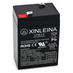 Аккумулятор XINLEINA 6V4.5Ah/20Hr - 3FM4.5
