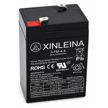Аккумулятор XINLEINA 6V4.5Ah/20Hr - 3FM4.5