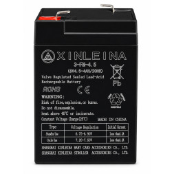 Аккумулятор XINLEINA 6V4.5Ah/20Hr - 3FM4.5