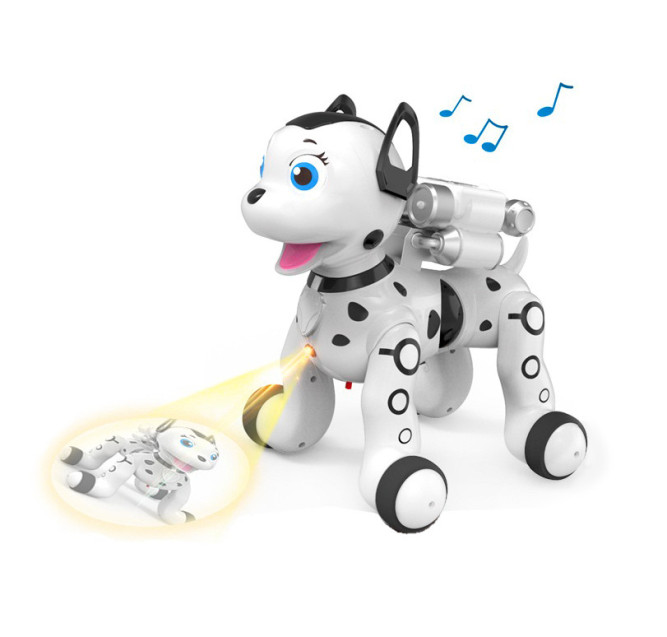 Радиоуправляемая Собачка долматинец, белый - ZYB-B2997-4