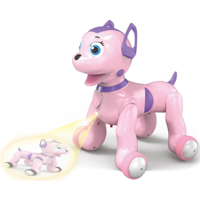 Радиоуправляемая Собачка долматинец, розовый - ZYB-B2997-5