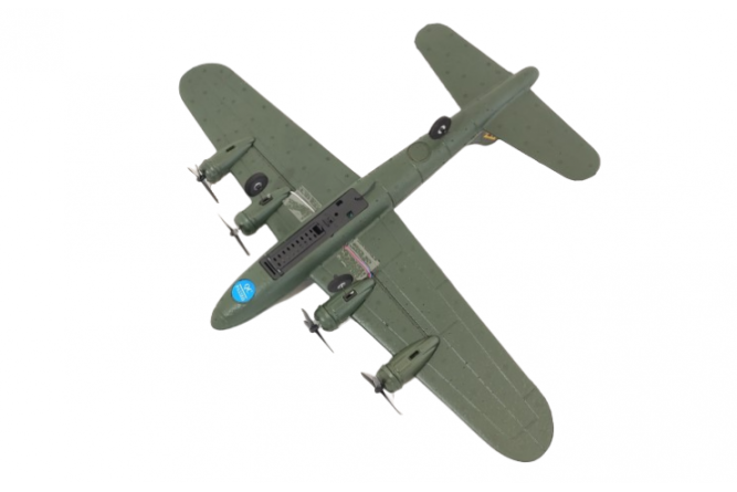 Радиоуправляемый самолет бомбардировщик B17 для начинающих 2.4G - FX817-GREEN