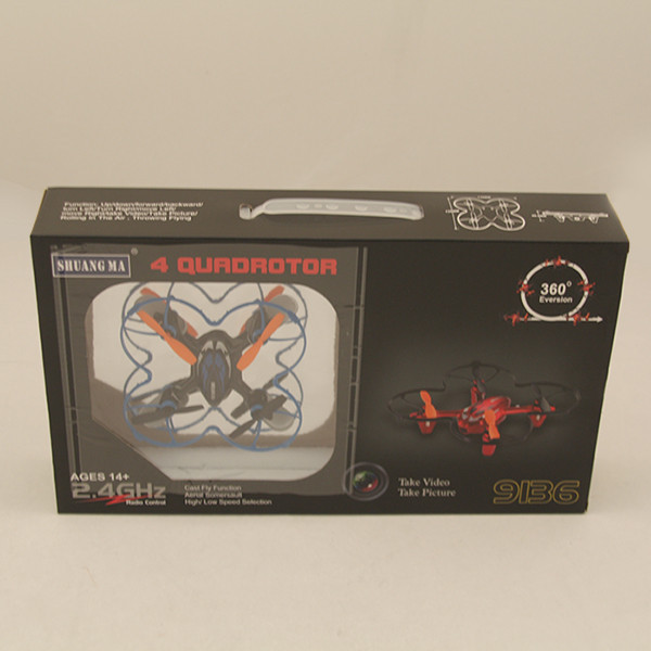 Радиоуправляемый квадрокоптер Double Horse с защитой и камерой 2.4GHz - DH9136