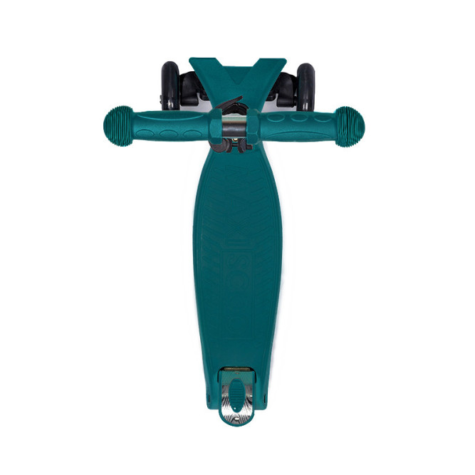 Самокат Maxiscoo Junior Трехколесный Детский со Светящимися Колесами, Изумрудный - MSC-J091802