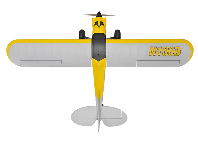 Радиоуправляемый самолет S Cub 1500mm Yellow RTF + Flight Controller - TOP126E