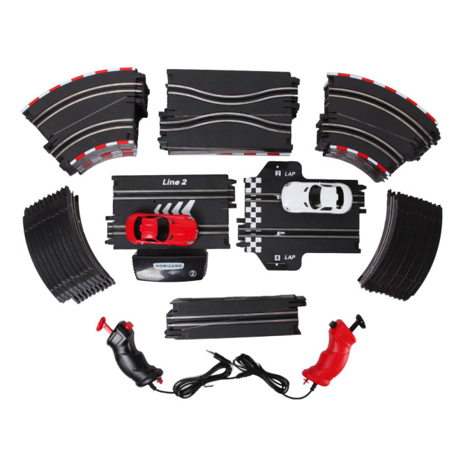 Гоночный автотрек Top Racer Merсedes SLS 1:43 (2 машинки, 8 метров) - TR-05L