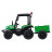 Детский электромобиль трактор с прицепом (зеленый, EVA, пульт, 24V) - BLT-206C-24V-GREEN