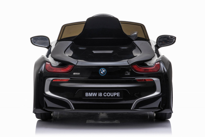 Детский электромобиль BMW i8 Coupe 12V - JE1001-BLACK-PAINT