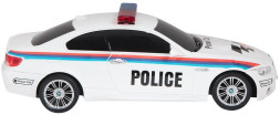 Радиоуправляемая машина GK Racer BMW M3 Coupe POLICE масштаб 1:18 - 866-1803PB-WHITE