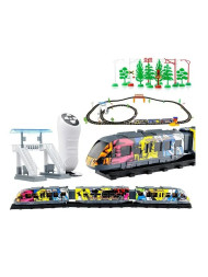 Железная дорога с пультом управления (поезд Экспресс, длина 616 см, свет, звук) - 2817Y