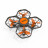 Квадрокоптер Syma X26PRO оранжевый - SYMA-X26PRO-ORANGE