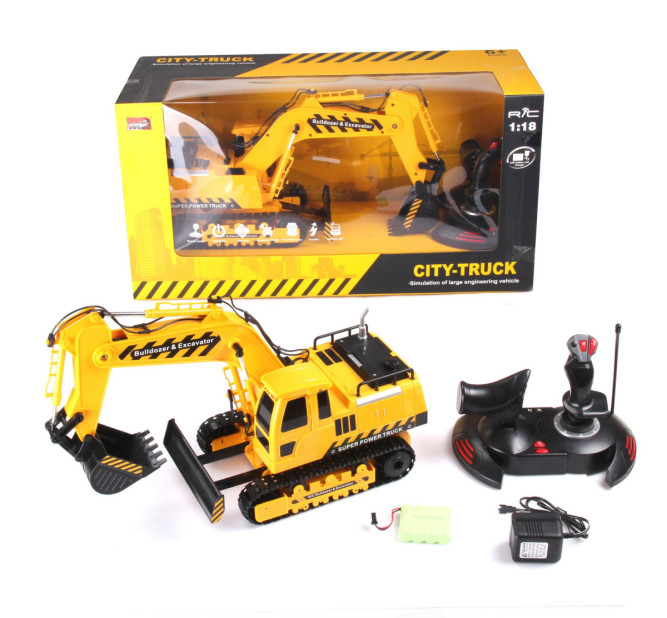 Радиоуправлямый экскаватор MZ 1:18 - MZ-2084