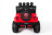 Двухместный полноприводный электромобиль Red Jeep 12V 2.4G - S2388