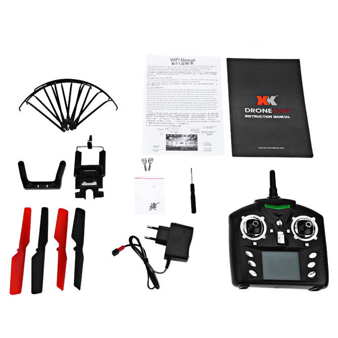 Радиоуправляемый квадрокоптер XK Innovation X260B WiFi FPV RTF - XK-X260-B