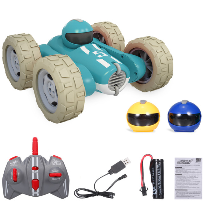 Радиоуправляемая машинка-перевертыш в ретро стиле 1:24 4WD 2.4G - UD2210A-BLUE