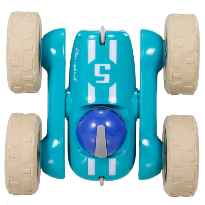 Радиоуправляемая машинка-перевертыш в ретро стиле 1:24 4WD 2.4G - UD2210A-BLUE