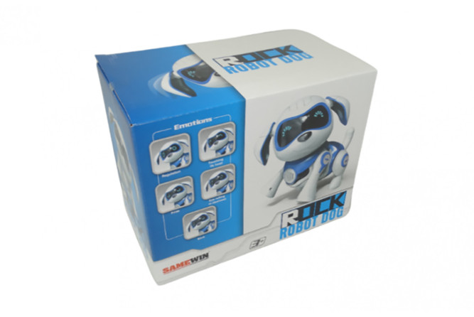 Интерактивная собака робот Chappi знает 20 фраз (синяя) - CSL-961