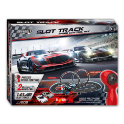 Гоночный автотрек JJ slot (2 машинки, 452 см, от сети, 1:43) - JJ205-1