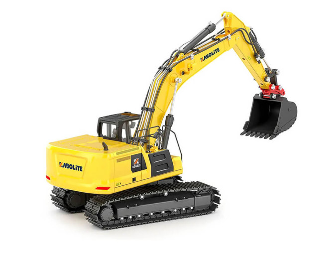 Радиоуправляемый экскаватор 4in1 HUINA с гидравлической системой 1:16 - K961-100S