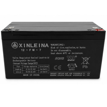 Аккумулятор XINLEINA 24V7Ah/20HR 12-FM-7 - X-12FM7