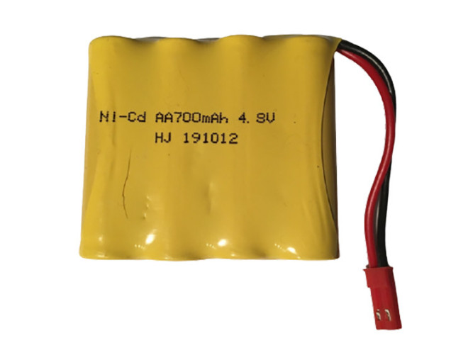 Аккумулятор Ni-Cd 4.8V 700 mAh (разъем JST) - NICD-48F-700-JST