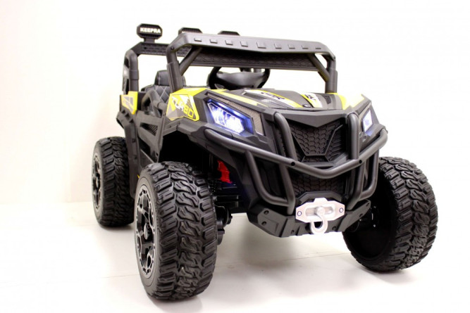 Детский электромобиль Багги (полный привод, EVA, 12V) - HC-301-4WD-YELLOW