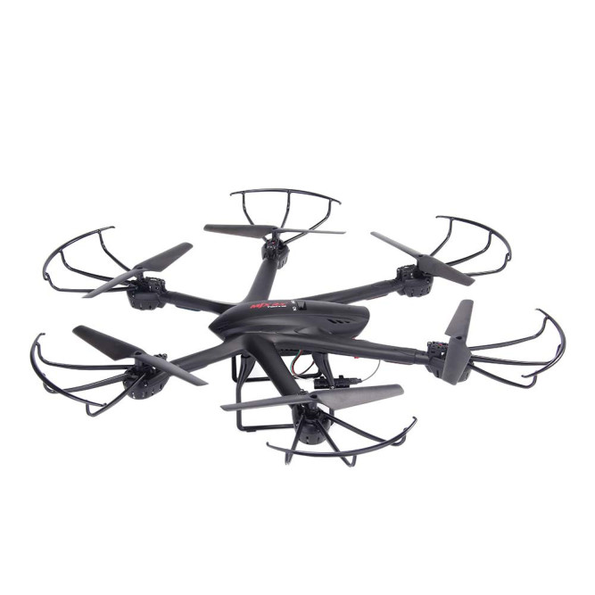 Радиоуправляемый квадрокоптер с барометром MJX X601H-B (черный) FPV 2.4G - X601H-B