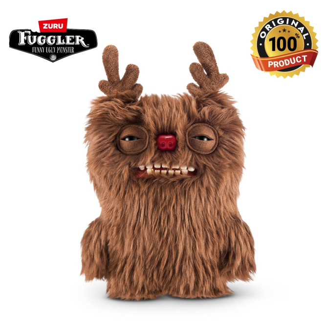 Мягкая игрушка FUGGLER Праздничный Олень - 15729G