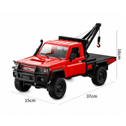 Радиоуправляемый внедорожник Land Cruiser - MN-82T-RED