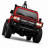 Радиоуправляемый внедорожник Land Cruiser - MN-82T-RED
