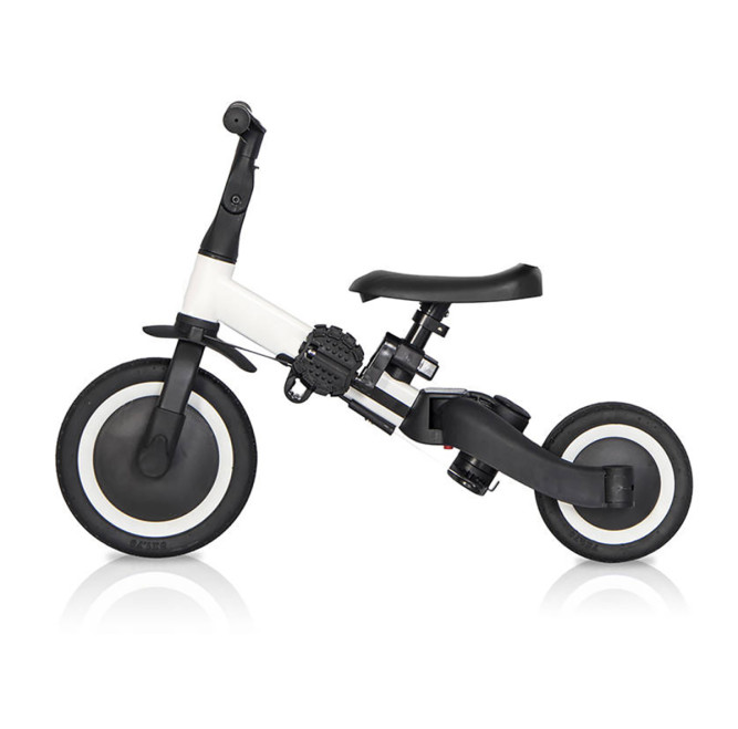 Детский беговел-велосипед 6в1 с родительской ручкой, белый - TR008-WHITE