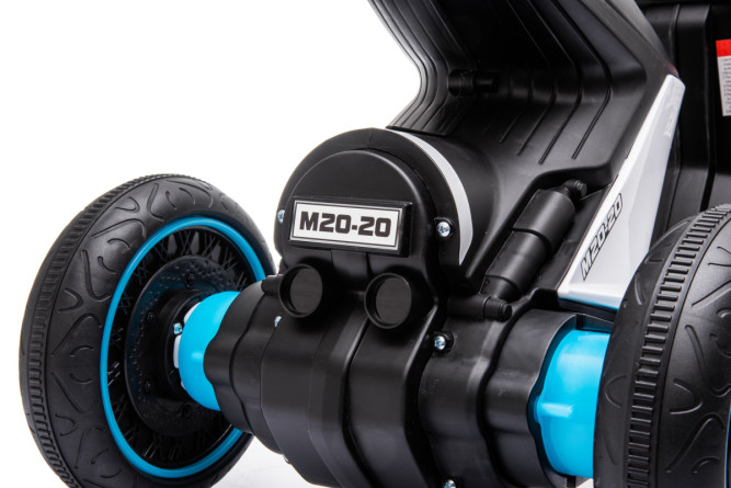 Детский электромобиль скутер трицикл BMW Concept Link Style 6V 2WD - HL700-3-WHITE