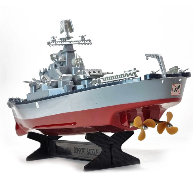 Радиоуправляемый военный корабль линкор 1:360 - LHD-881