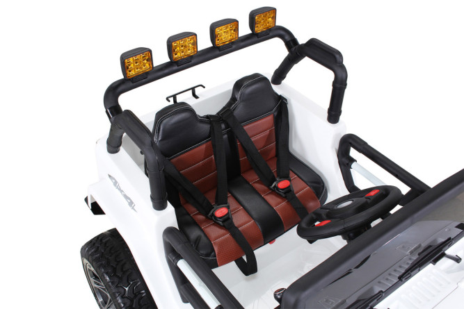 Радиоуправляемый белый джип Wrangler 2WD 2.4G - WXE1688-W