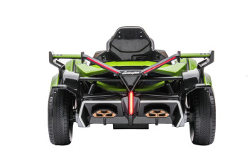 Детский электромобиль Lamborghini V12 Vision Gran Turismo 4WD 12V - HL528-LUX-GREEN