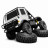 Радиоуправляемый грузовик Unimog U4000 4WD 1:18 - MN-333-SILVER