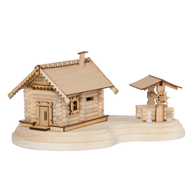 Конструктор из дерева &amp;quot;Баня&amp;quot; с инструментами - K04N