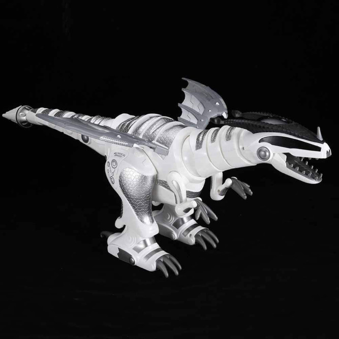 Радиоуправляемый динозавр-рептилия (66 см, свет, звук, программируется) - 8008